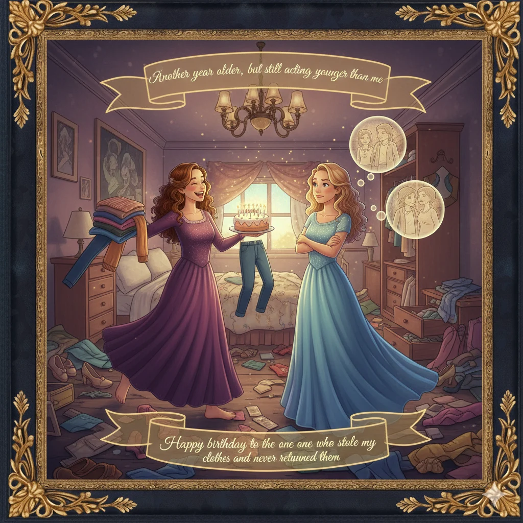 dear sister heart touching birthday wishes sister