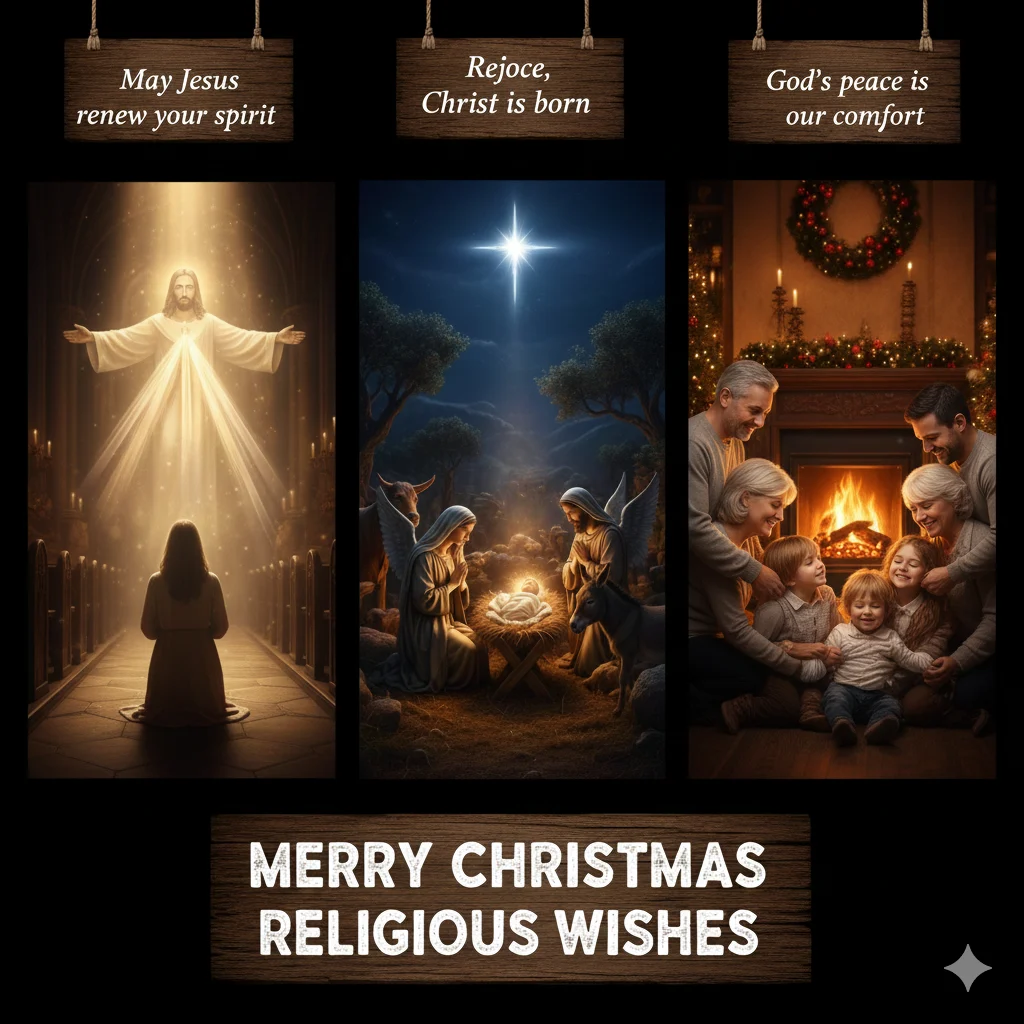 merry christmas religious wishes