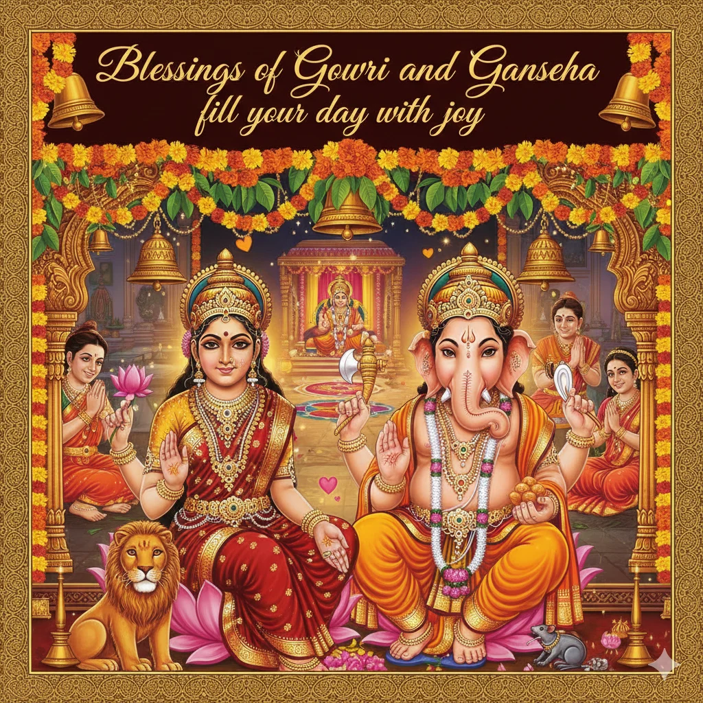 gowri ganesha wishes