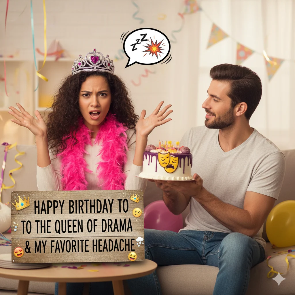 funny birthday wishes for sister