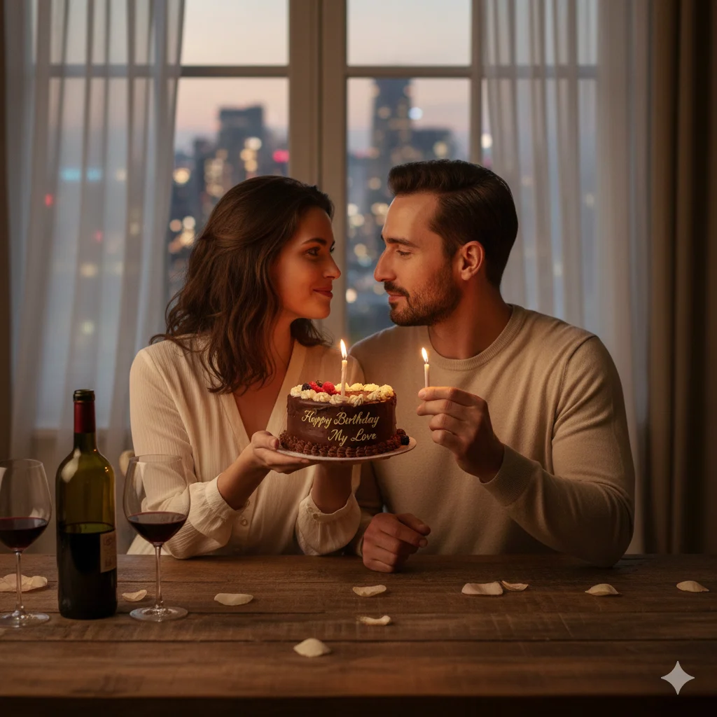 soulmate romantic birthday wishes for husband from wife