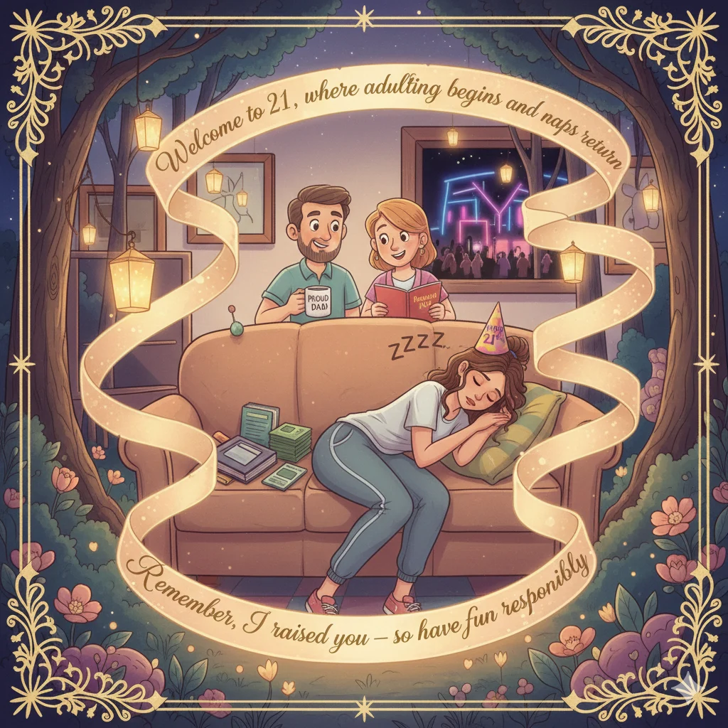 21st birthday wishes from mother-to daughter