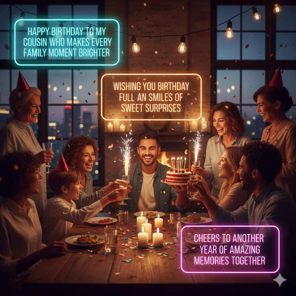 cousin birthday wishes