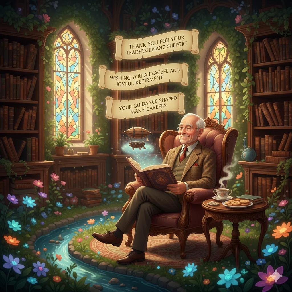 retirement well wishes