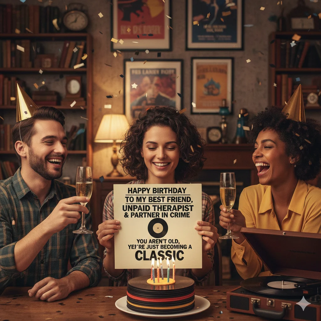 funny birthday wishes for friend