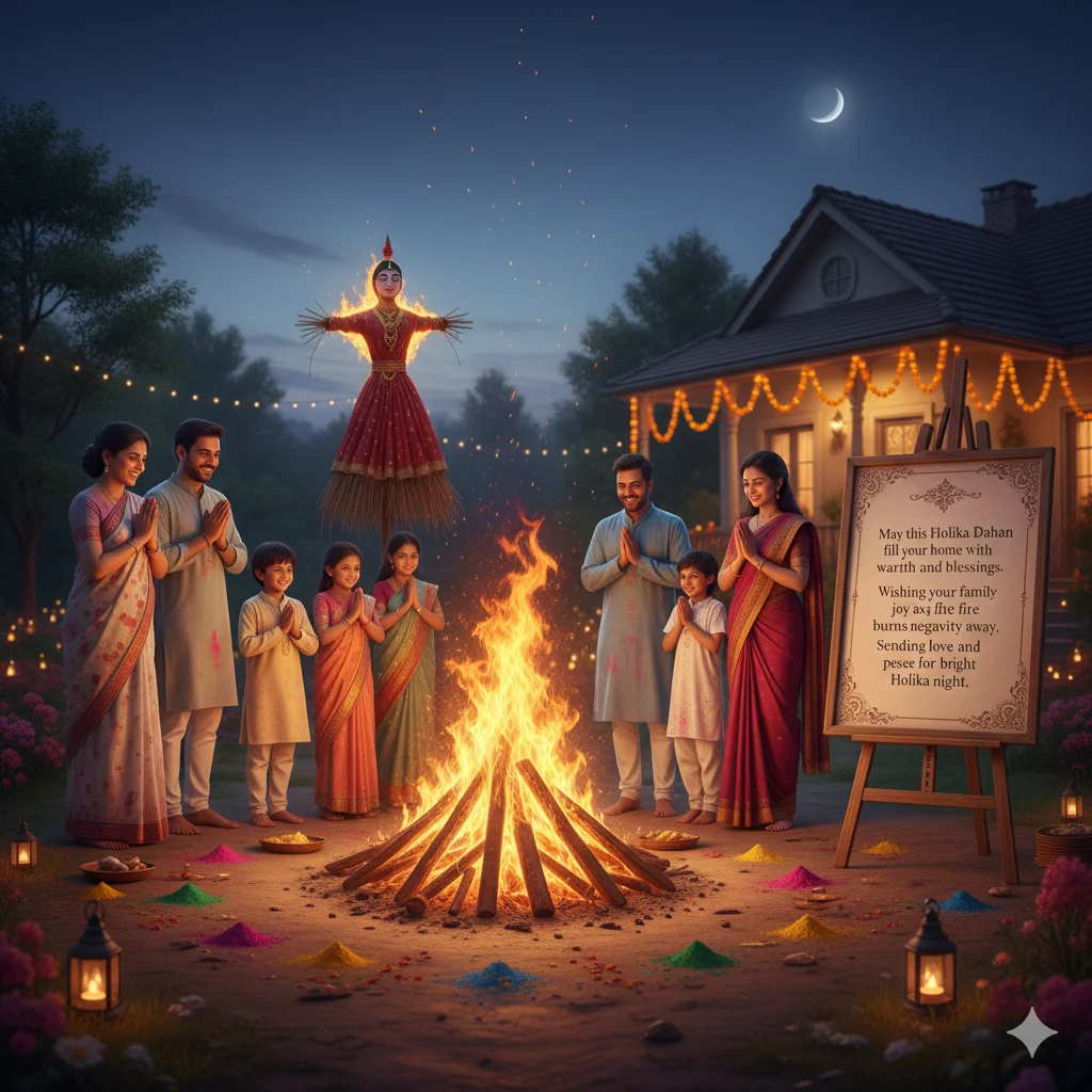 holika dahan wishes