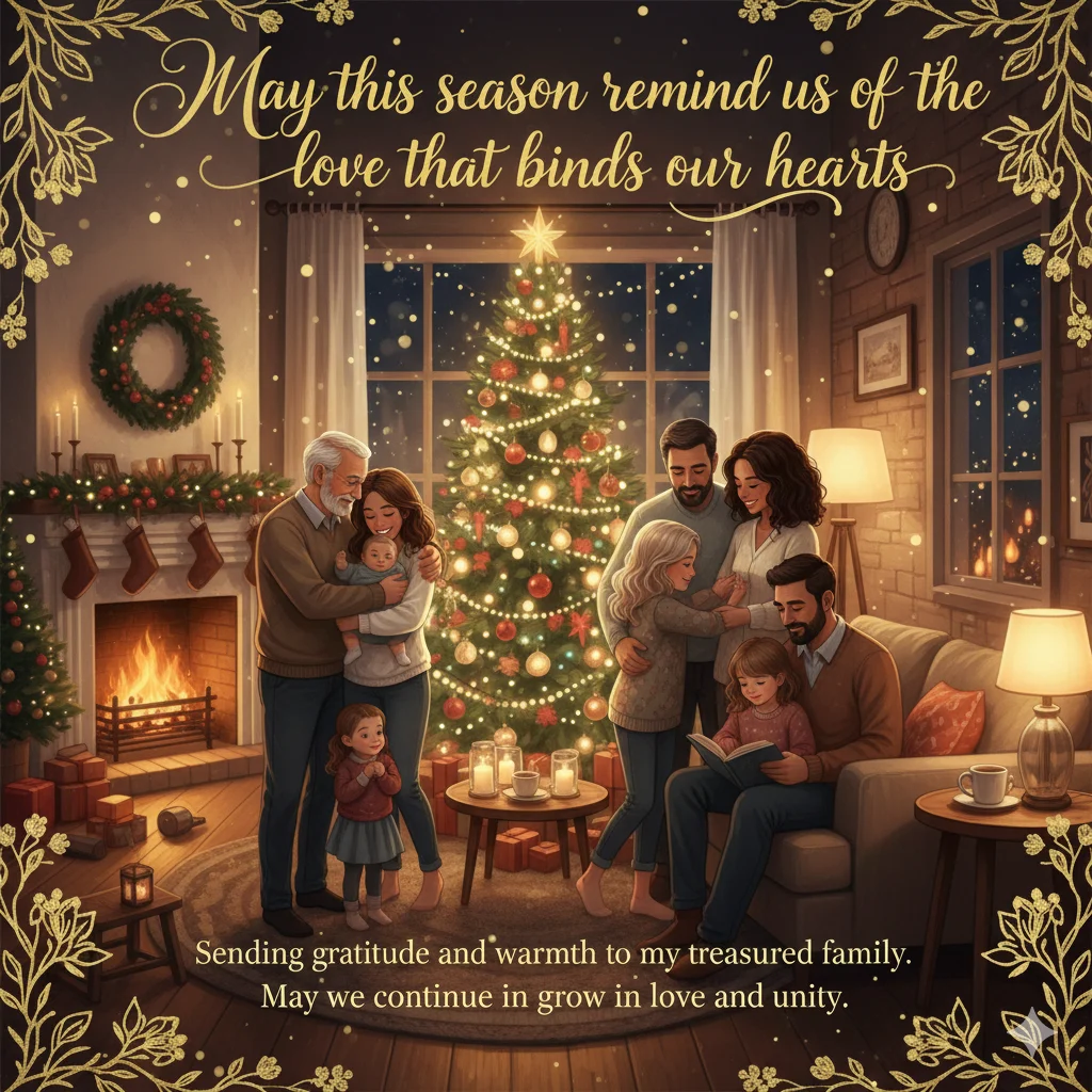 holiday wishes for family