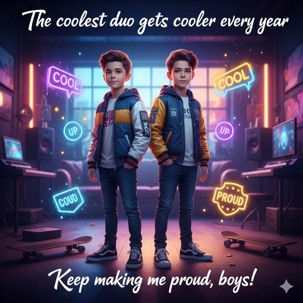 twins birthday wishes from mother