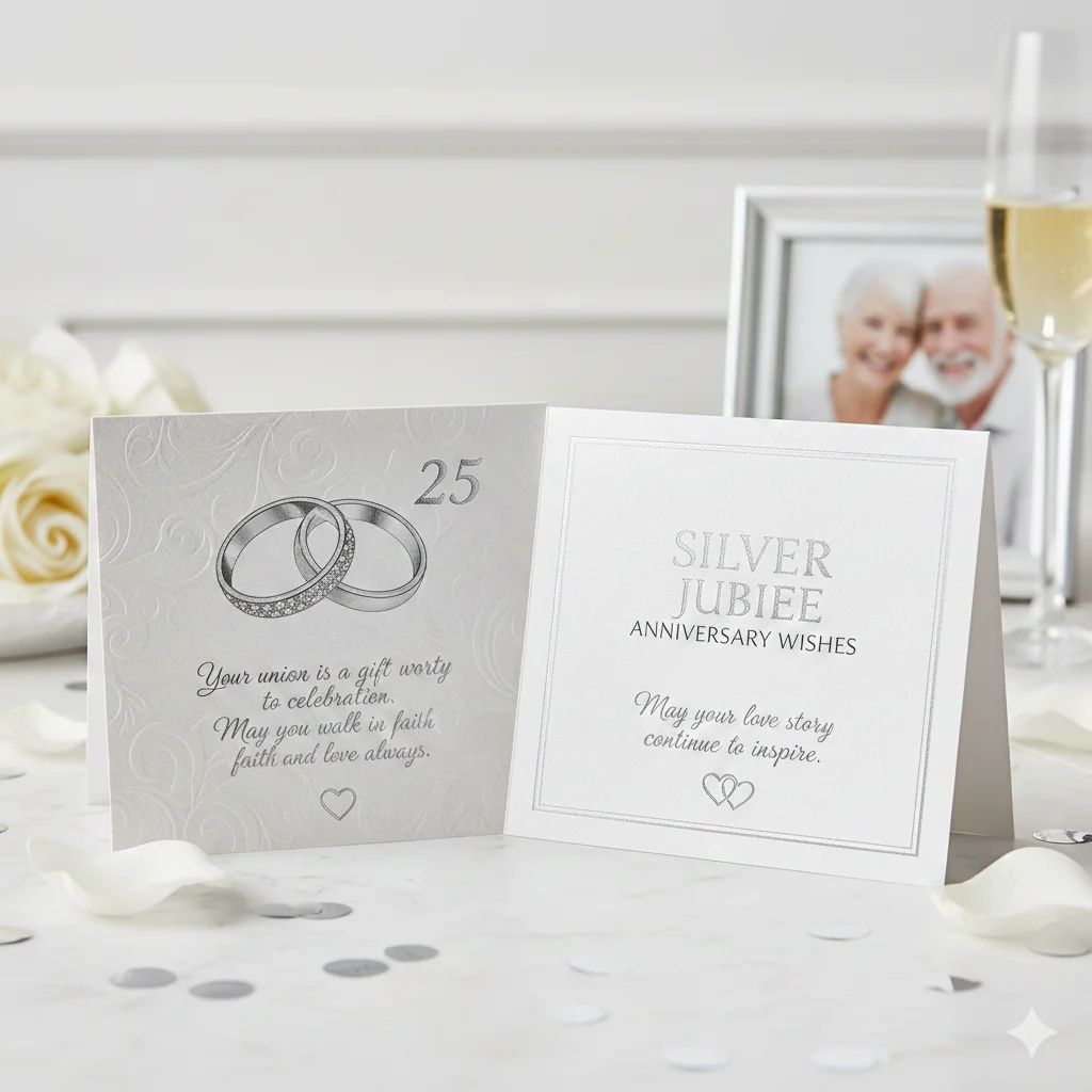 silver jubilee anniversary wishes