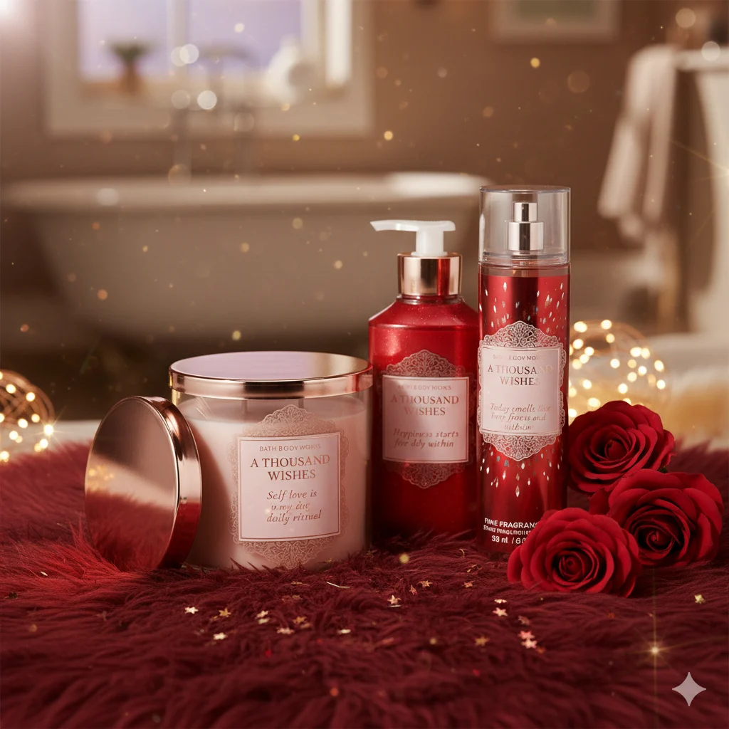 bath and body works a thousand wishes