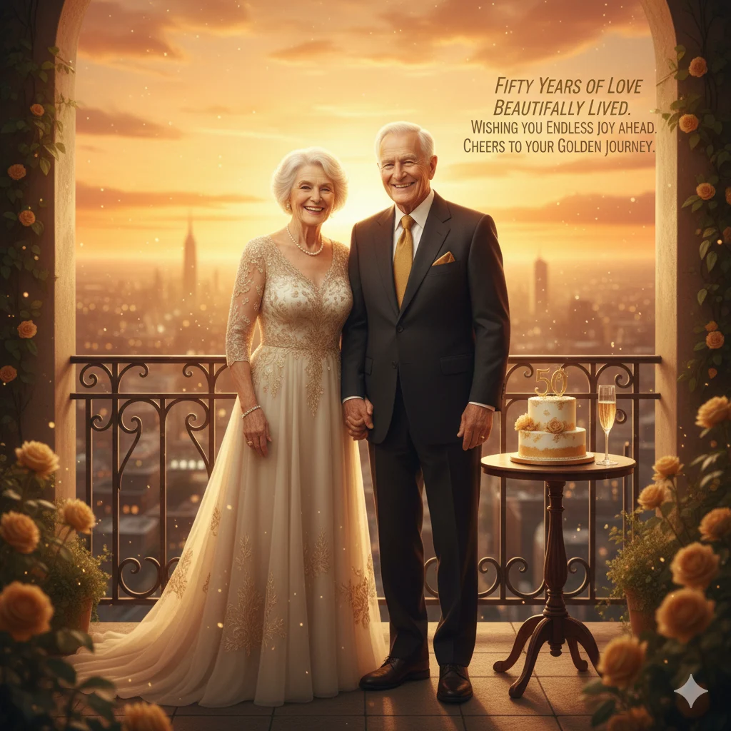 50th anniversary wishes
