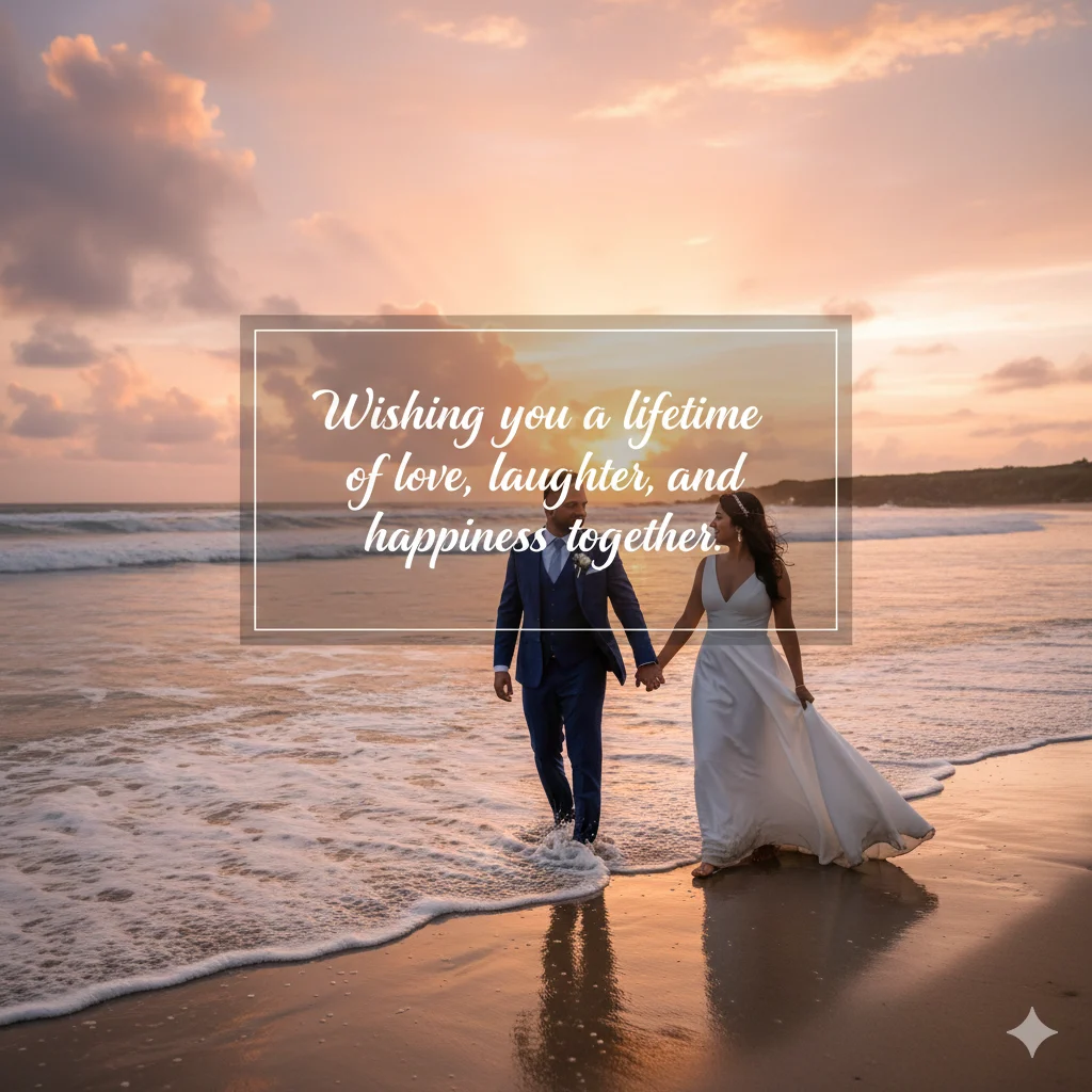 happy married life wishes