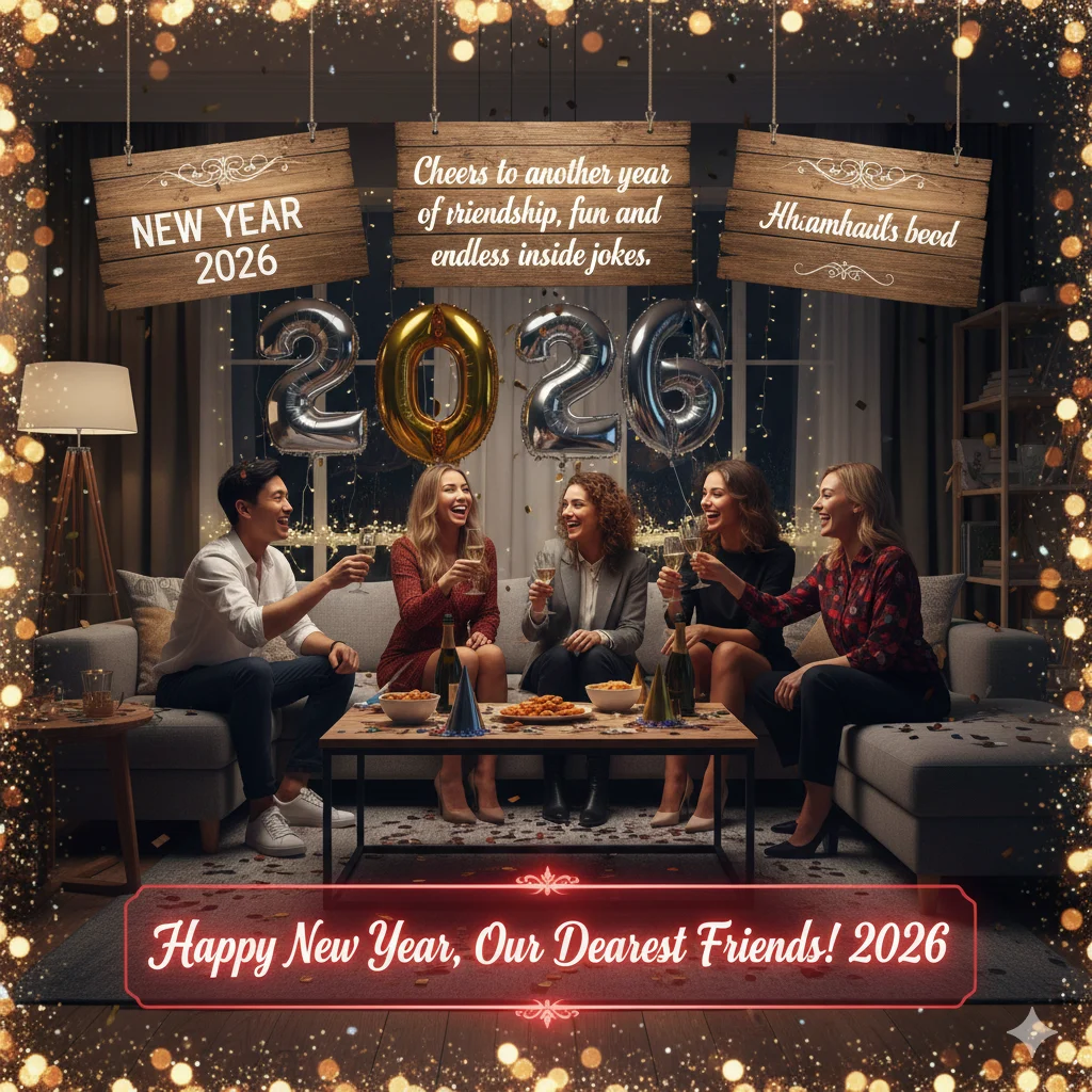 new year wishes for friends