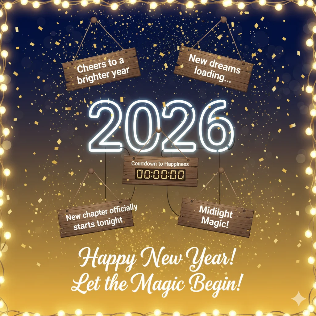 happy new year eve wishes