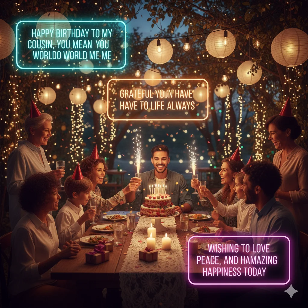 cousin birthday wishes