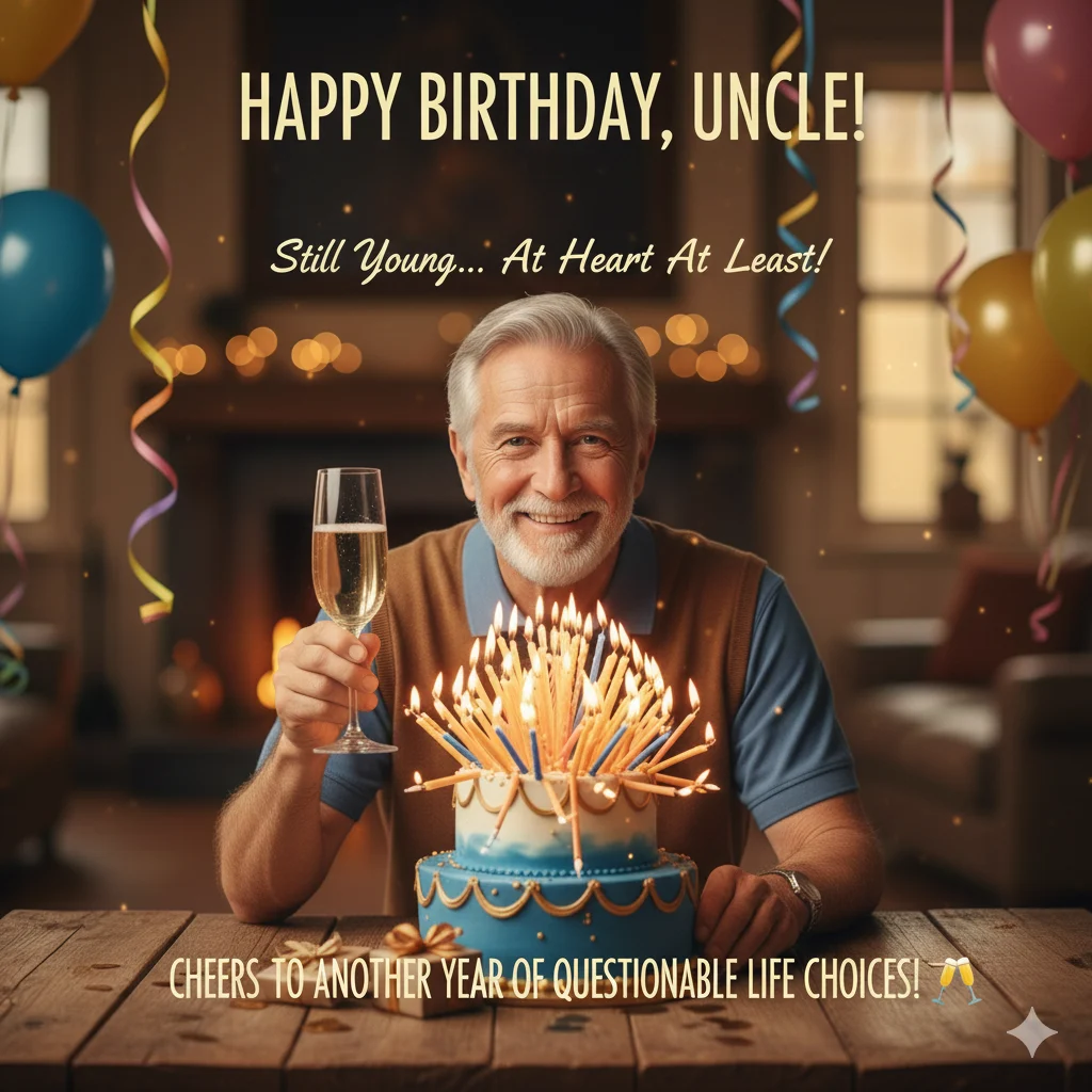 simple birthday wishes for uncle