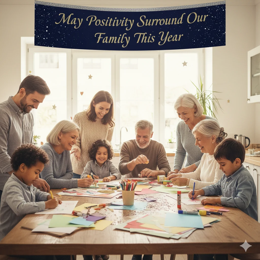 happy new year wishes for family