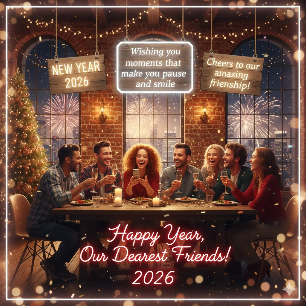 new year wishes for friends