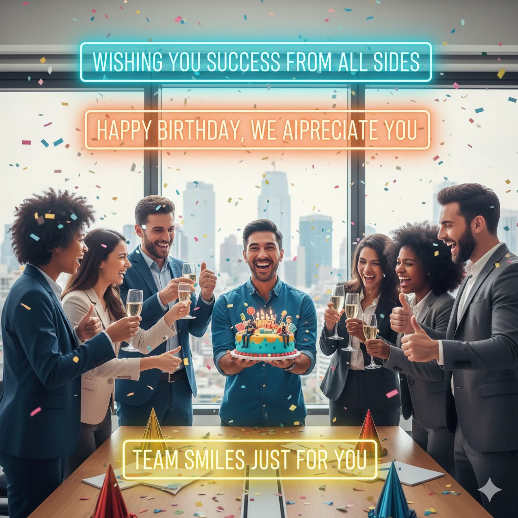 birthday wishes coworker