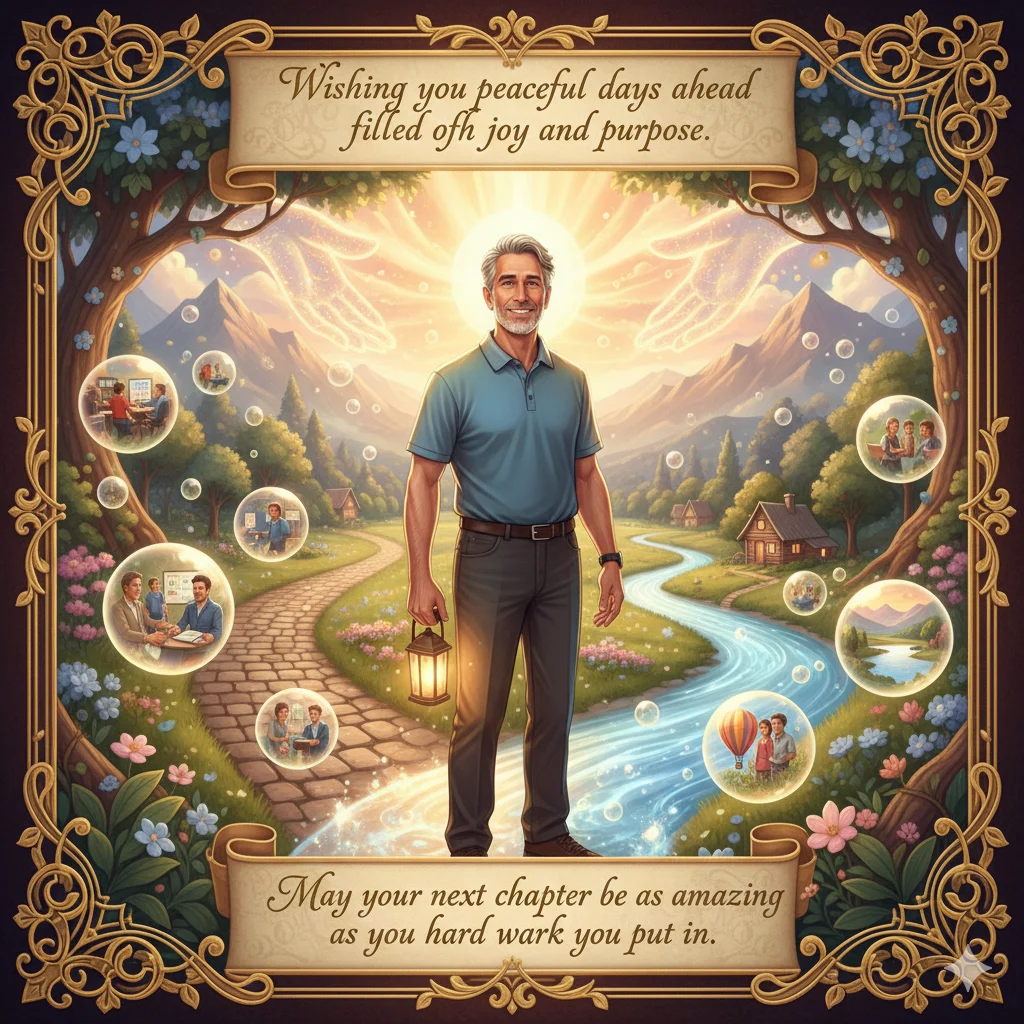 coworker happy retirement wishes