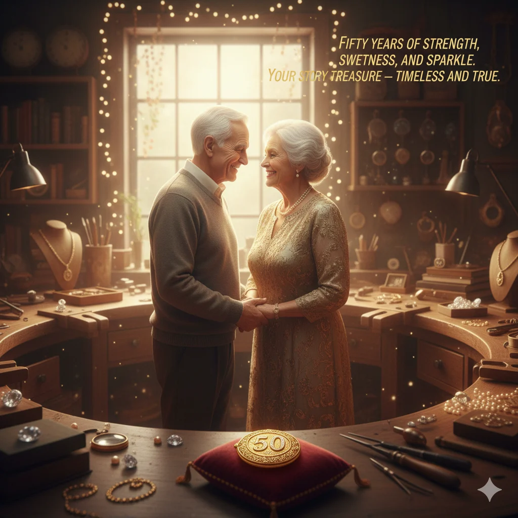 50th anniversary wishes