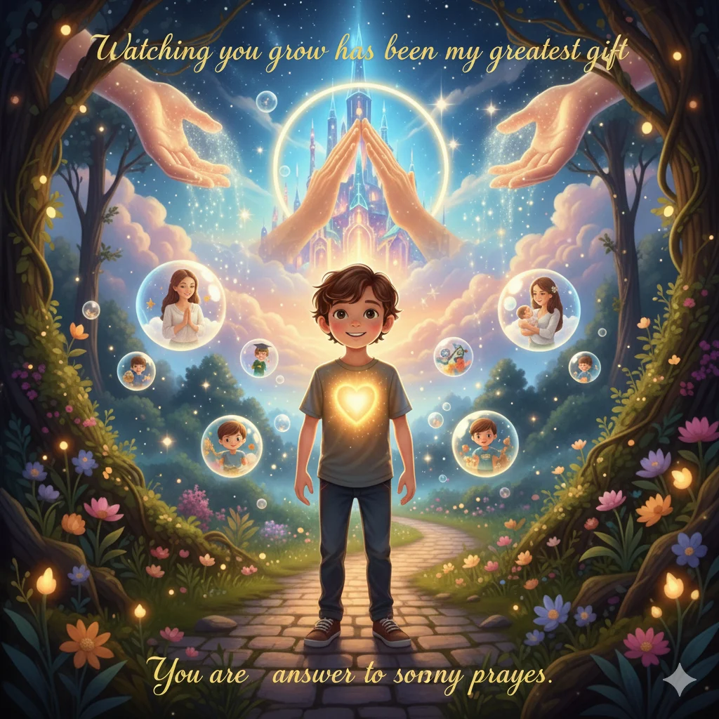 very special son blessing birthday wishes for son from mother