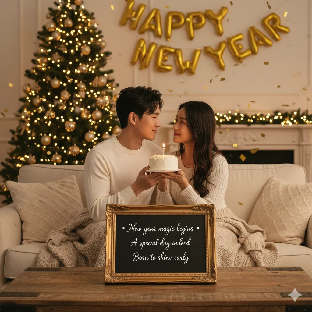 new year birthday wishes