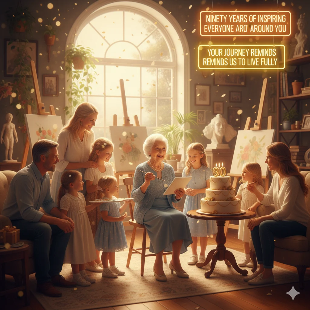 90th birthday wishes