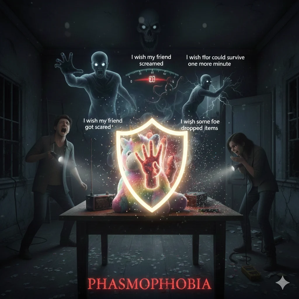 monkey paw wishes phasmophobia