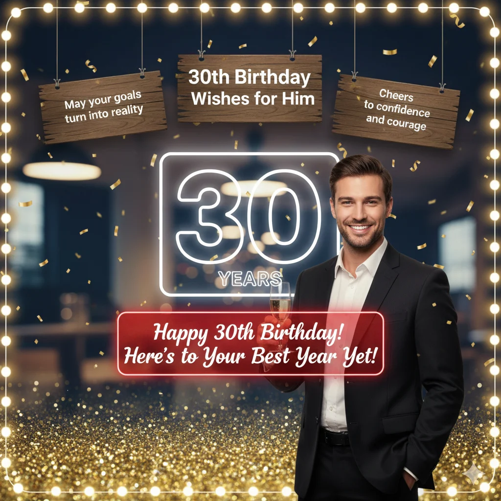 30th birthday wishes