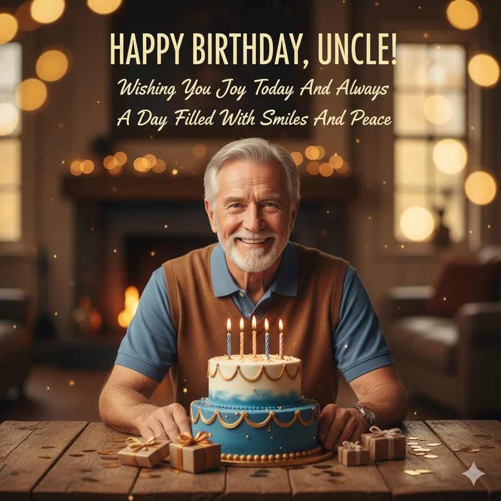 simple birthday wishes for uncle