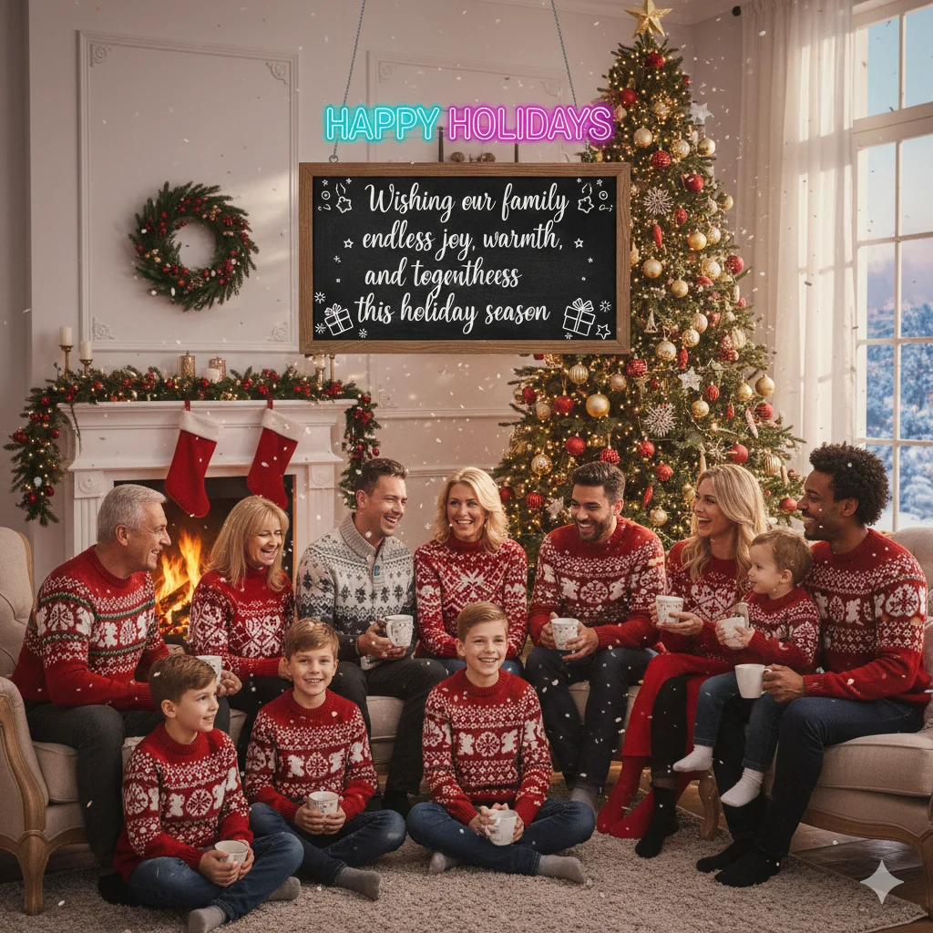 holiday wishes for family