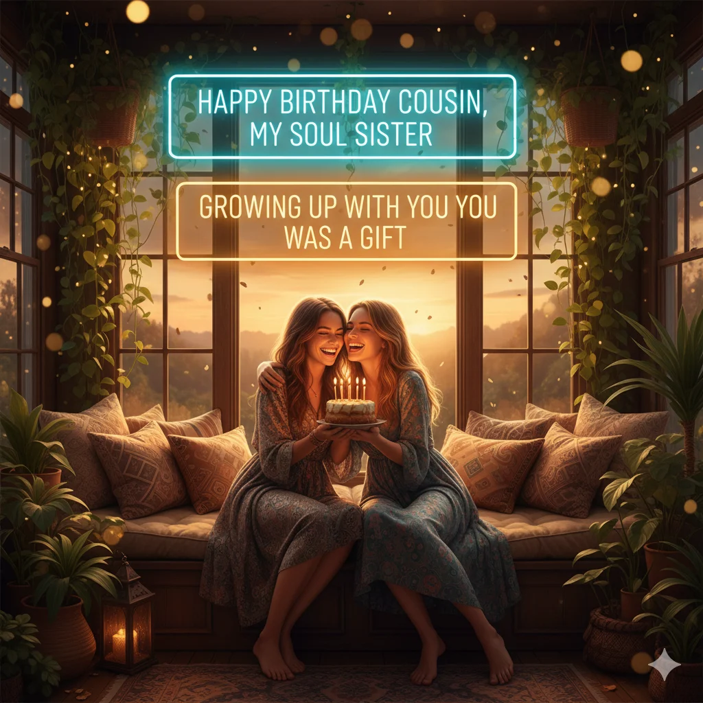 cousin birthday wishes