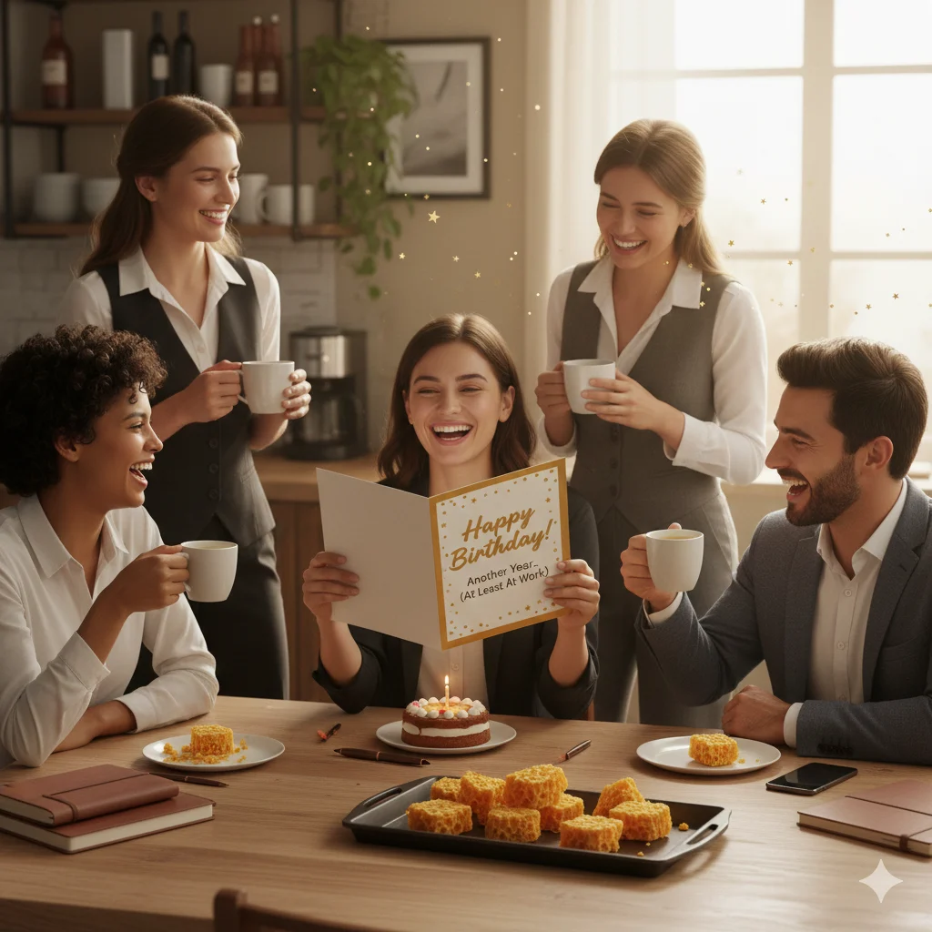 birthday wishes to coworker