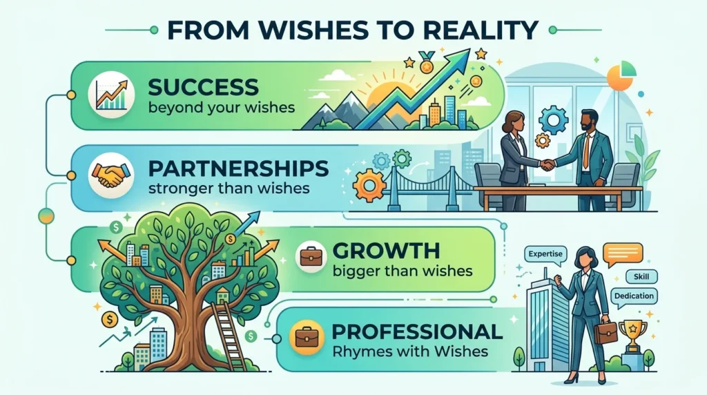 words that rhyme with wishes