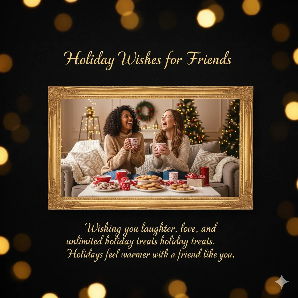 holiday wishes for friends
