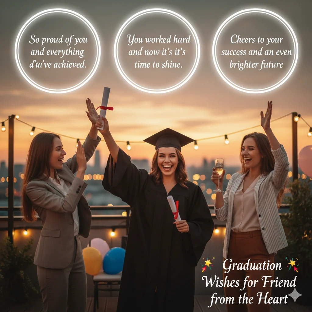 graduation wishes for friend