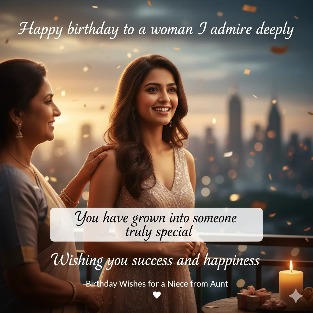 birthday wishes for a niece from aunt