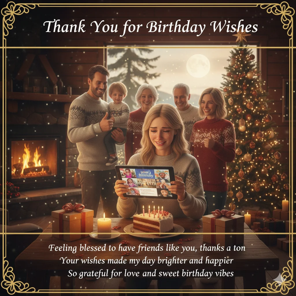 thank you for birthday wishes images