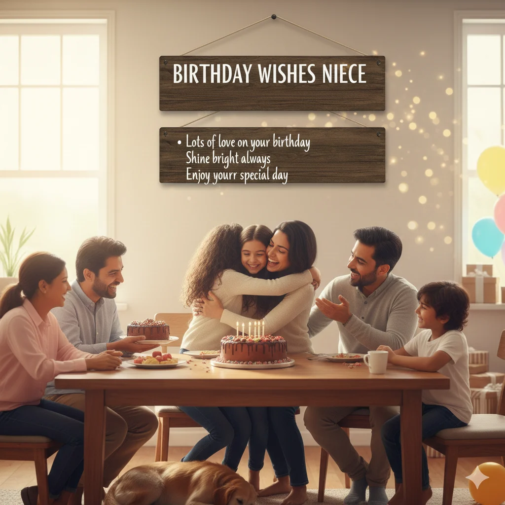 birthday wishes for a niece from aunt