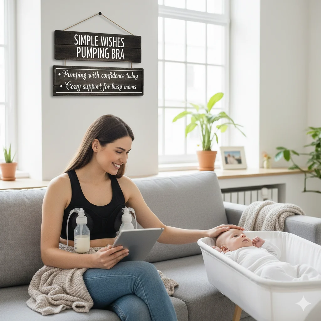 simple wishes pumping bra