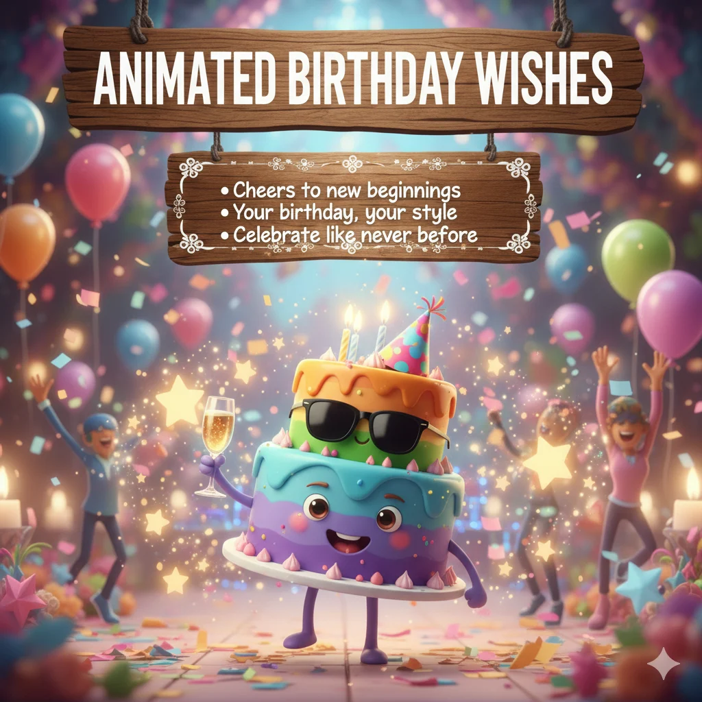 animated birthday wishes