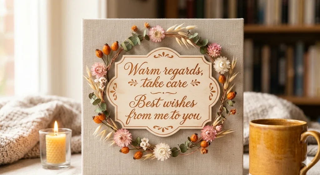 best wishes warmest regards