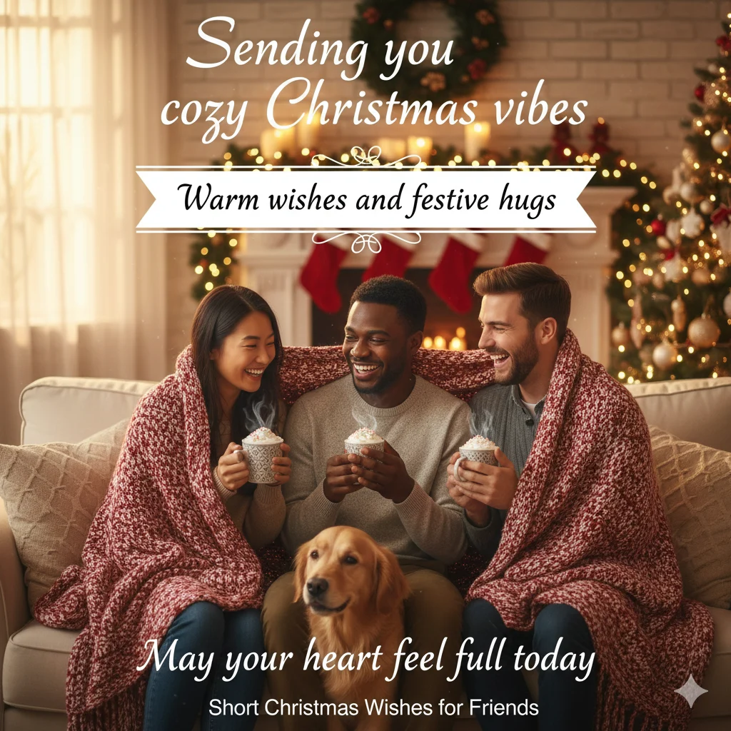 short christmas wishes for friends
