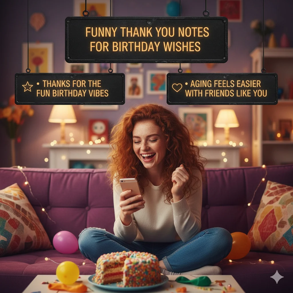 thank you note for birthday wishes