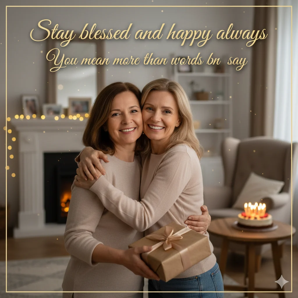 heart touching birthday wishes for sister-in-law