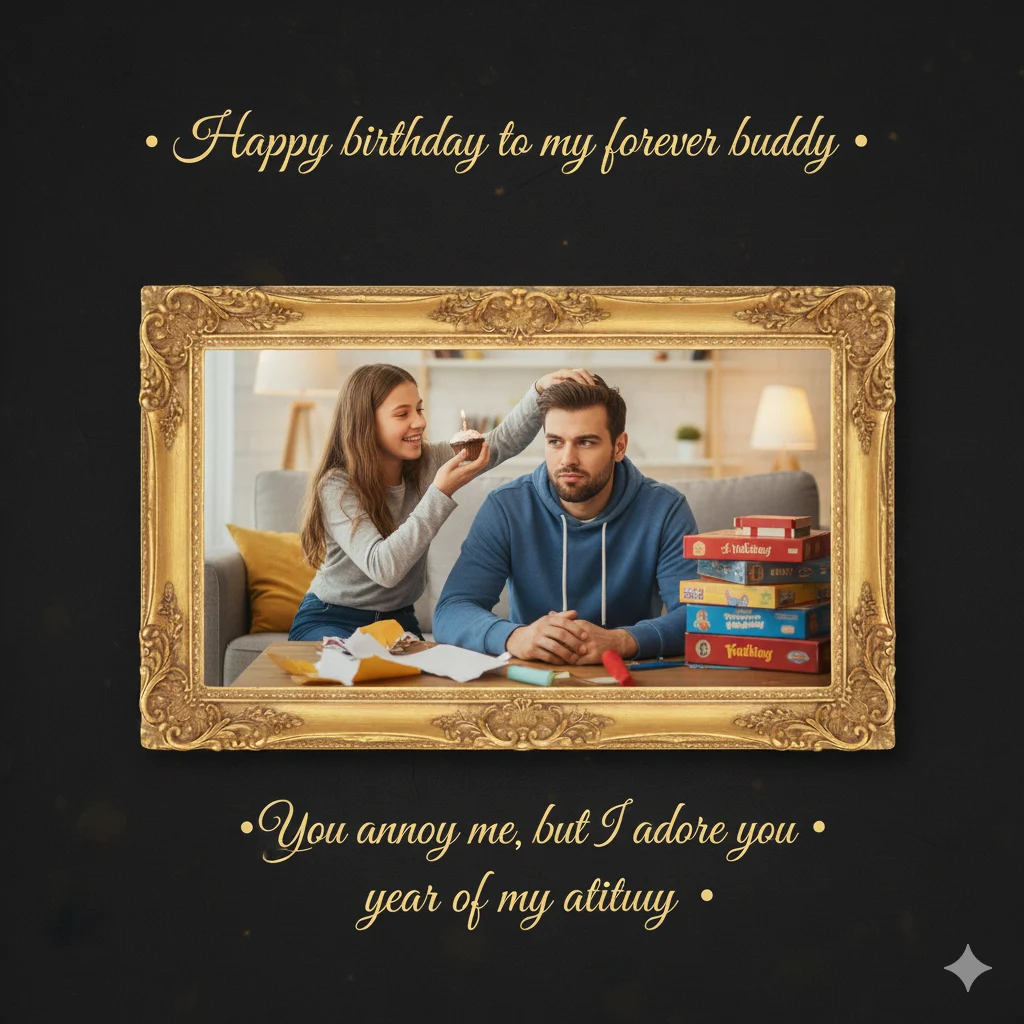 funny birthday wishes for brother