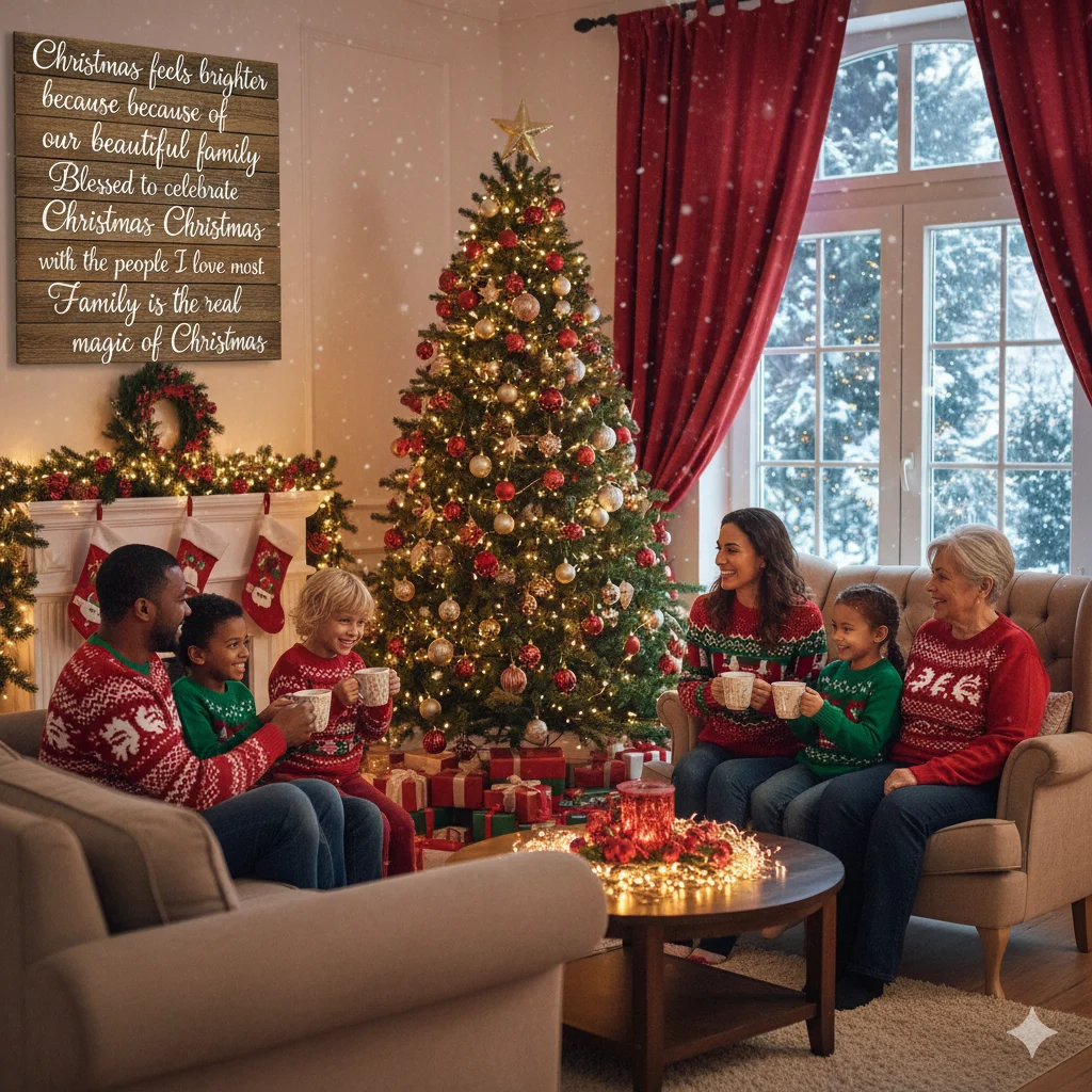 family christmas wishes