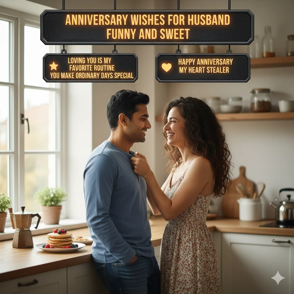 anniversary wishes for husband funny