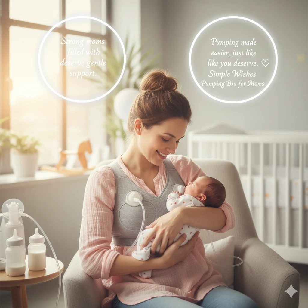 simple wishes pumping bra